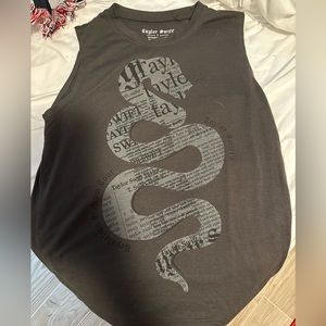 Taylor swift sleeveless tee/tank reputation tour size small
